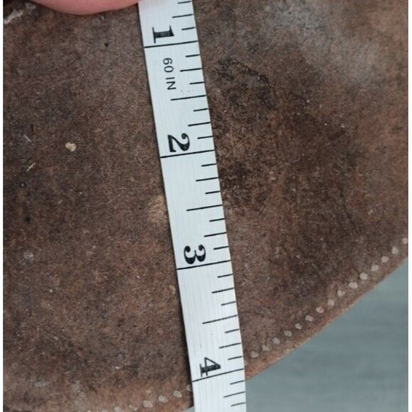 Justin 2497 Men's 10D Brown Leather Western Cowboy Boots USA Made Classic Rodeo - Picture 9 of 10